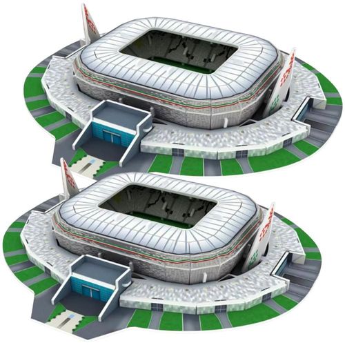Estadio de Soccer Armable JuventusStadium MXJUV-002 Campo de Futbol Decoracion