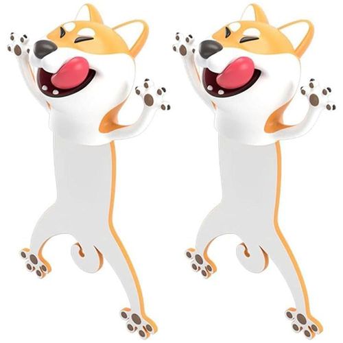 3D Marcadores de Libros CartoonMarkshiba MXSHI-002 Separadores de 3D