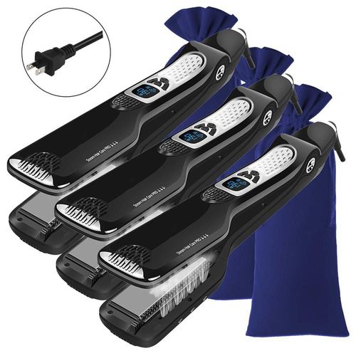 Planchas de Vapor de 5 Temperaturas TitaniumSteamBlack MXTWU-009 Plancha de Ceramica Bonitas