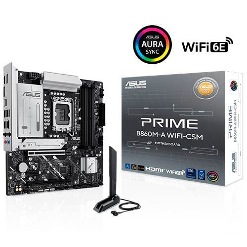 Mother Intel B860M-A Wifi-Csm Lga1851 Asus Prime 4Xddr5 256Gb M-Atx 90Mb1Jy0-M0Aayc