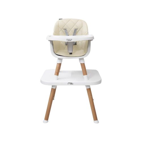 Silla Alta Lifestyle by Infanti Mila 6 en 1 Color Beige