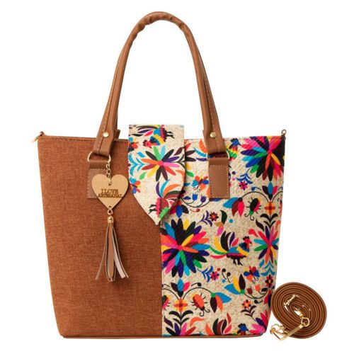 Bolso Yute FANA Darcy Color Camel