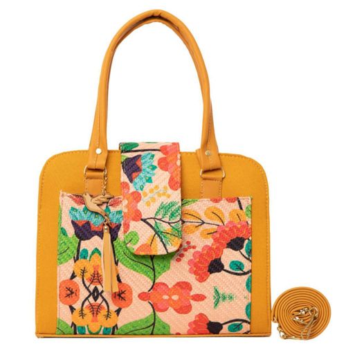 Bolso Yute FANA Elsa Color Mostaza