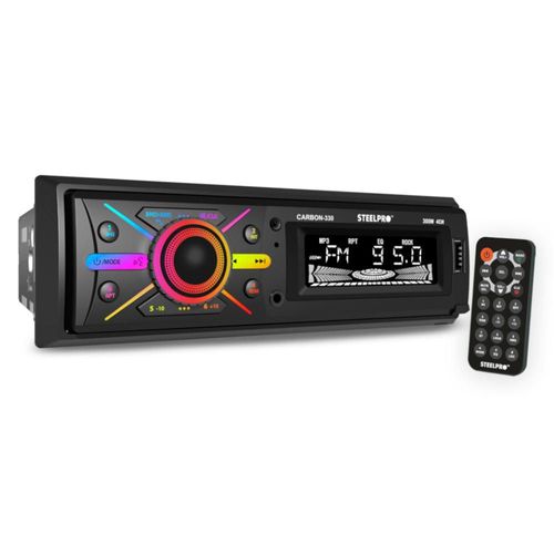 Autoestéreo 1 Din Caratula desmontable CARBON-330 75W X 4