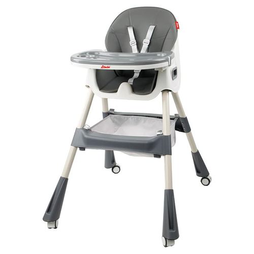 Silla Alta Eat & Rock Gris D bebe -End
