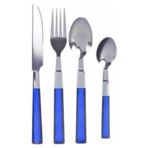 Set de Cubiertos Azul 16 pzas, HDS