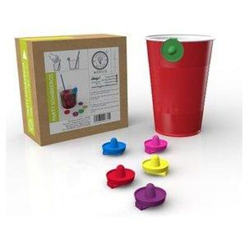 Set de 6 identificadores para bebidas