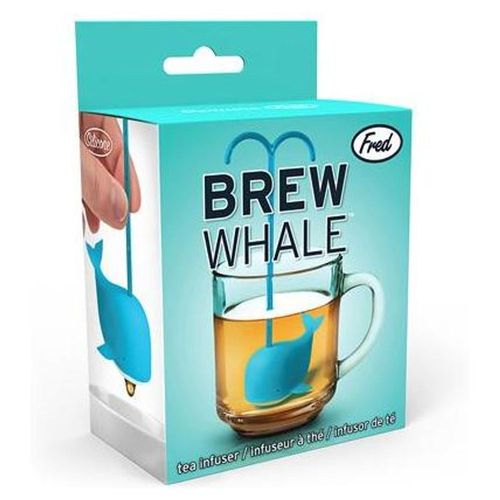 Infusor de Té Brew Whale Turquesa 4.2 x 5.3 x 13.8cm