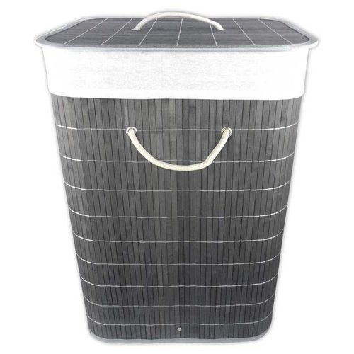 Cesto de bambú para ropa sucia