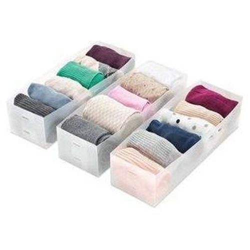 Set de 3 organizadores transparentes