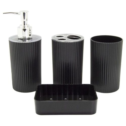 Set de accesorios de baño 4 piezas