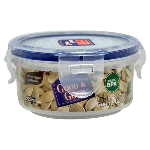 Recipiente con tapa hermética 220ml