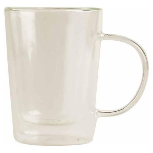 Taza de cristal doble pared 400 ml