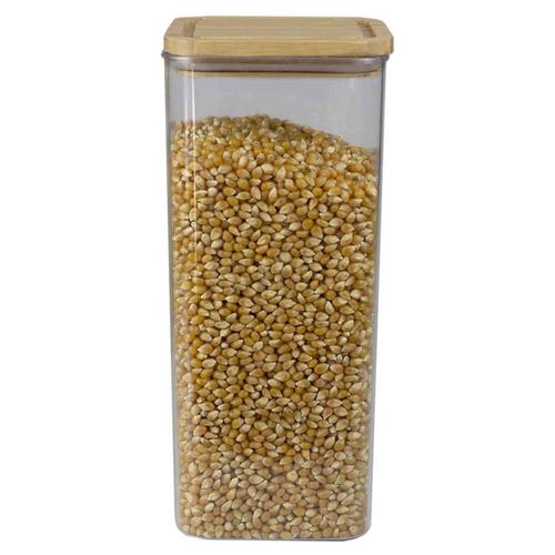 Recipiente con tapa hermética de bambú 3 L