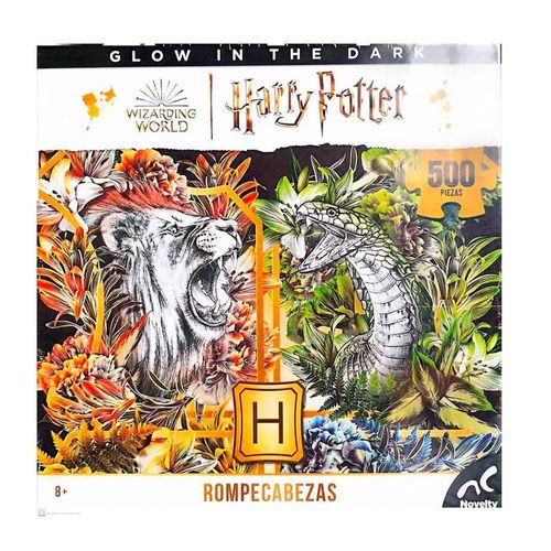 Rompecabezas Glow in the Dark 500 Piezas Harry Potter JCA-2453