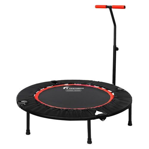 Trampolin Aerobics 102cm Barra Fitness Ejercicio Jumping 120kg Rojo Centurfit