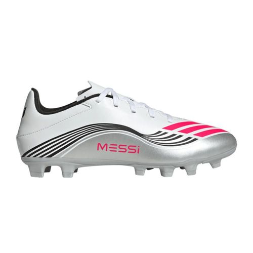 Tenis Adidas F50 Messi Club FG/MG Plata-Hombre JP7443