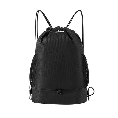 Mochila De Natación Li-Ning 7281 Compartimento Seco Y Mojado Negro Unisex
