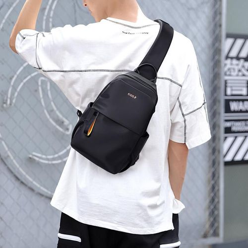 Cangurera Golf 5I507367J Negro Para Hombre