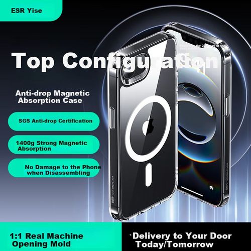 Funda Para Iphone 16 Esr Tpu Transparente Antishock Magsafe