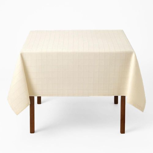 Mantel Hueso 2.50 m | Mesa Cuadrada | 100% Poliéster | Uso Diario | Kyuden Home