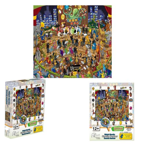 Rompecabezas Premium Edition 500 Pzs, Sinfonía Simpática