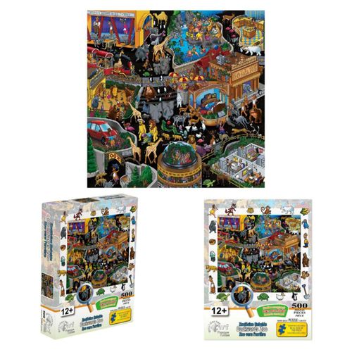 Rompecabezas Premium Edition 500 Pzs, Zoologico Rebelde