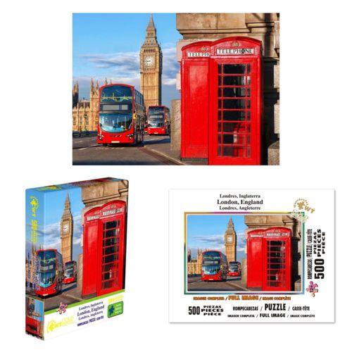 Rompecabezas Gold Edition 500 Pzs, Londres Inglaterra