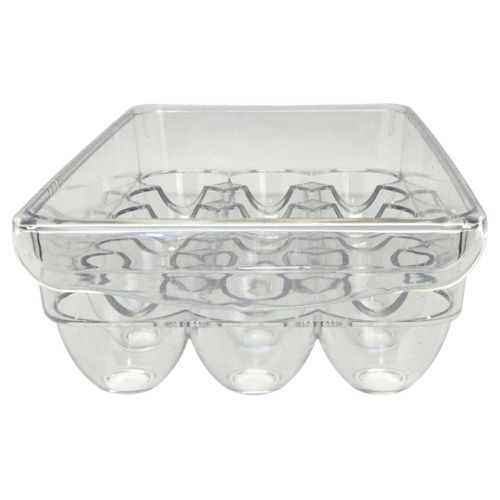 Organizador de 18 huevos con tapa