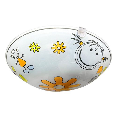 Lampara De Techo Infantil Luz Ideal, Plafón Niña.