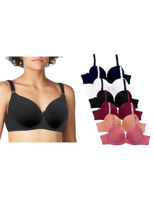 Paquete con 6 Brasieres Lisos 98023