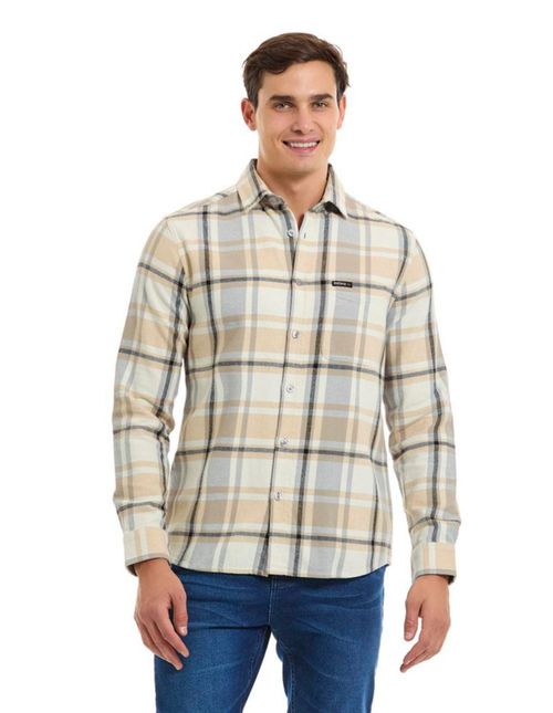 CAMISA CASUAL DE FELPA BUFFALO DAVID BITTON