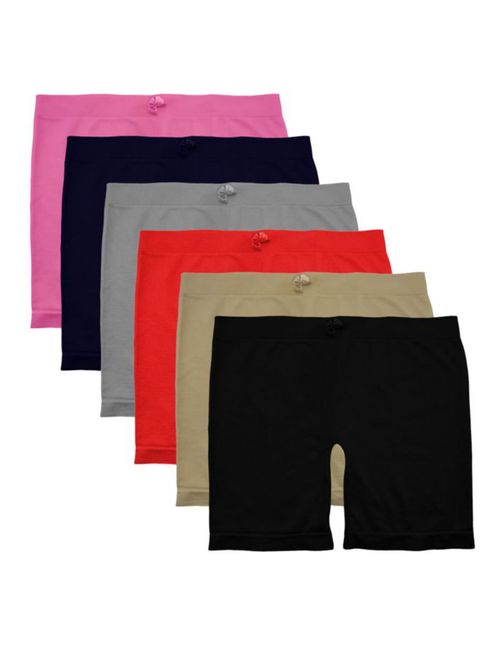 6 Bóxers Largos para Niña 3368