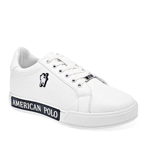 American Polo Tenis urbano para hombre blanco, código 124714-F
