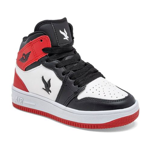 American Fire Tenis urbano para niño blanco negro, código 121988-D