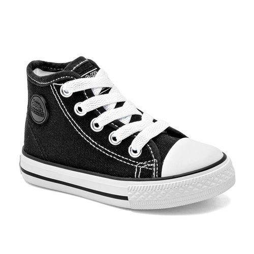 Bubble Gummers Tenis urbano para niño negro, código 2523-2