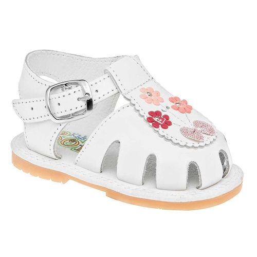 Kids Sofi Sandalia para bebé niña blanco, código 44349-1
