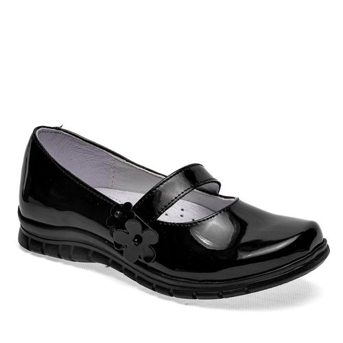 Yuyin Zapatos para mujer negro charol, código 98265-2