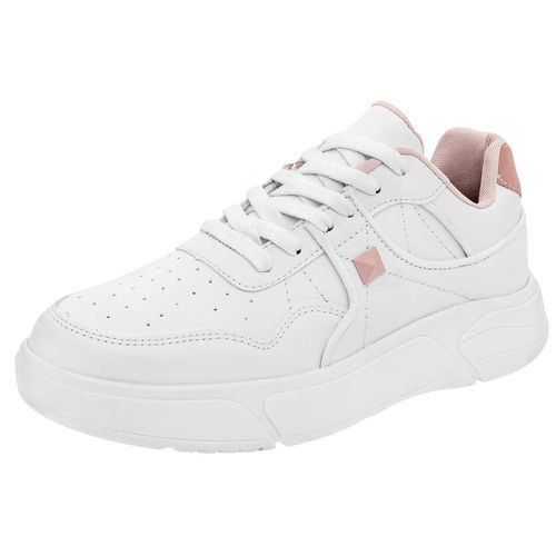 Moonbeat Tenis urbano para mujer blanco rosa, código 112540-1