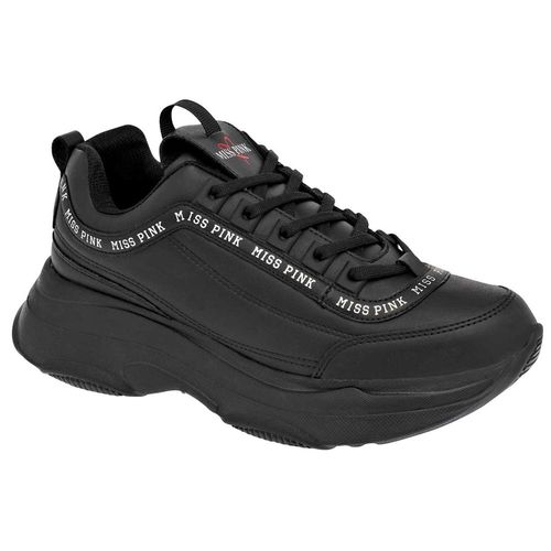 Miss Pink Tenis urbano para mujer negro, código 99117-1