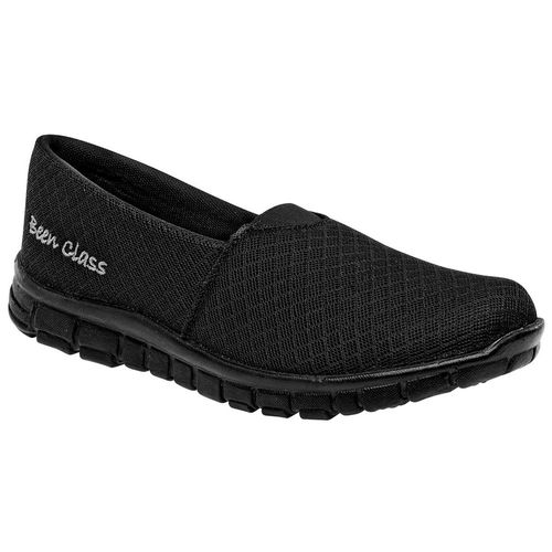 Been Class Tenis urbano para mujer negro, código 57668-1