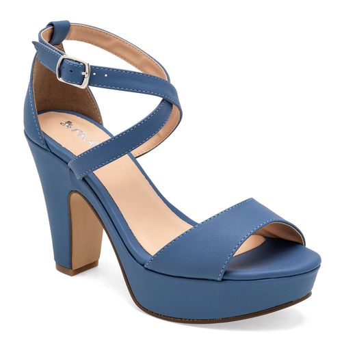 Pravia Zapatos para mujer azul, código 125673-E