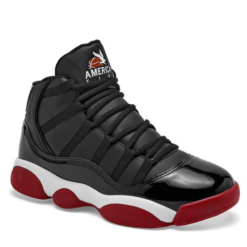 American Fire Tenis deportivo para hombre negro, código 121143-F