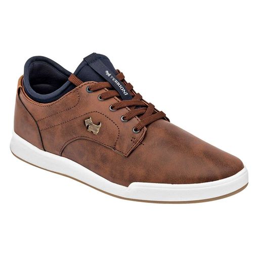 Ferrioni Tenis urbano para hombre café, código 99081-1