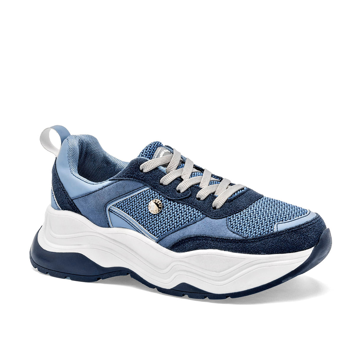 Been Class Tenis urbano para mujer azul marino,