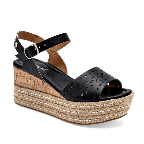 Moramora Sandalia para mujer negro Cod.132550