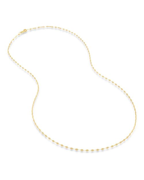 CADENA DE ORO AMARILLO 14K (55 CM) (1.4MM) APROX