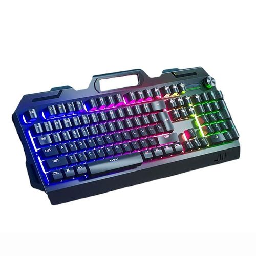 Teclado Bluetooth Plegable,Teclado Inalámbrico Portátil Tri-Plegable con Touchpad, Mini Teclado Ergonomico Plegable Ultradelgado,HOGAWAY