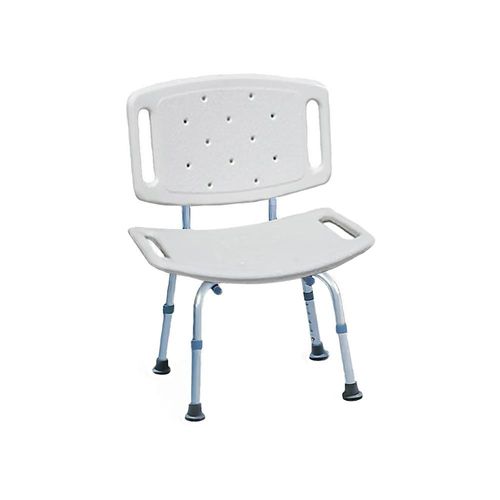 ORTHOMEDIC BANCO DE BAÑO CON RESPALDO – ANTIDESLIZANTE, ERGONÓMICO Y AJUSTABLE