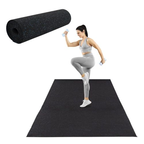 Rollo De Piso Para Gimnasio Altera Rudo Alto Impacto 10m2 Azul